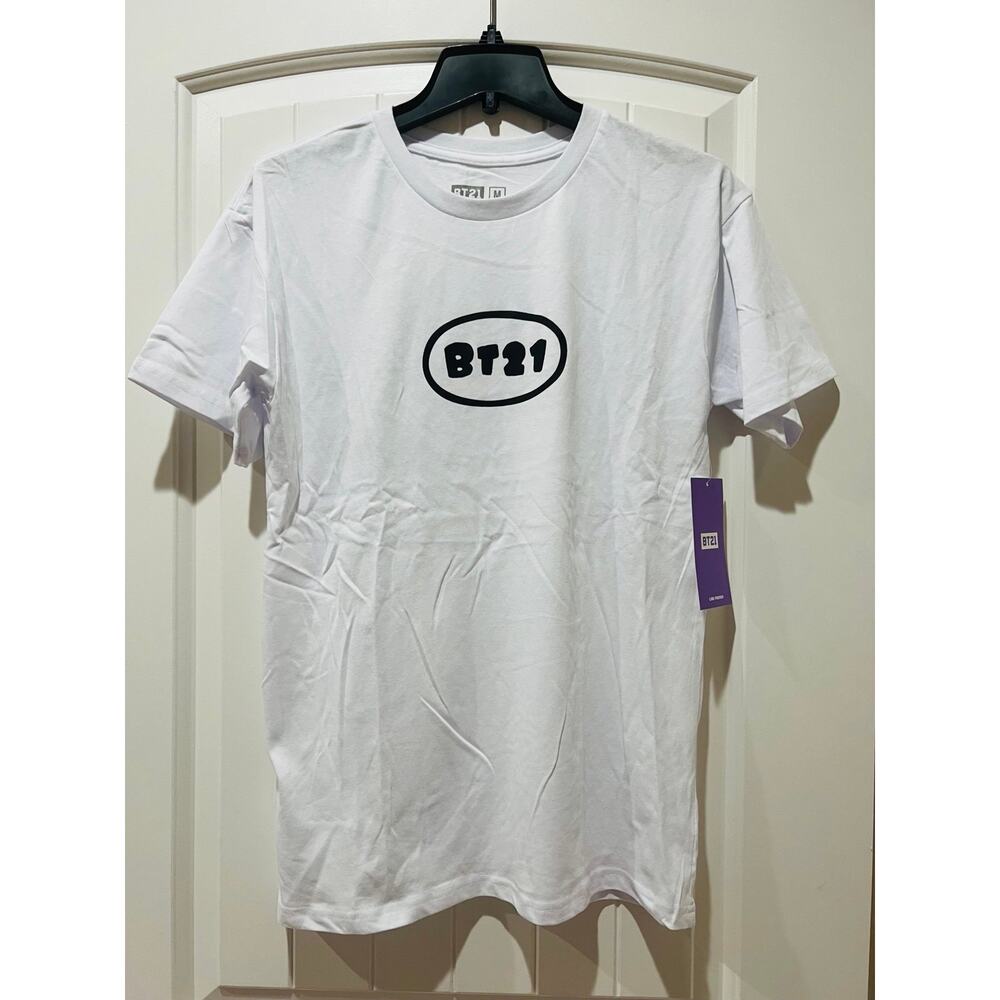 NWT❤️BT21 Line Friends Logo Graphic Tee szM - Picture 2 of 6